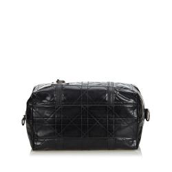 Dior Black PVC Cannage Everyday Bag