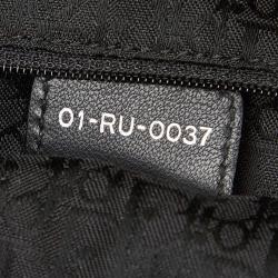 Dior Black PVC Cannage Everyday Bag