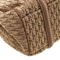 Pre Owned Dior Beige Diorissimo My Dior Frame Satchel