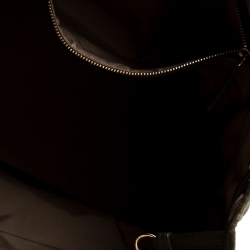 مملوكة مسبقًا Dior Mossy Green Coated Canvas Medium Panarea Shopper Tote