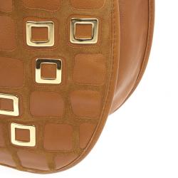 Pre Owned Dior Camel Leather Medium 61 Hobo