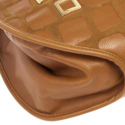 Pre Owned Dior Camel Leather Medium 61 Hobo