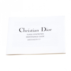 Pre Owned Dior Burgundy Patent Leather Large Lady Dior Tote