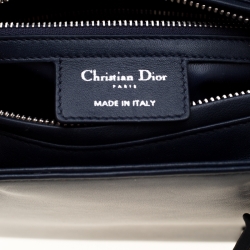 Pre Owned حقيبة ديور ليدي ديور جلد طباعة زهور متوسطة