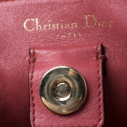 Pre Owned Dior Yellow Leather Large Diorissimo Shopper Tote