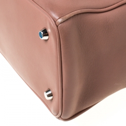 Pre Owned حقيبة يد ديور شوبر ديوريسيمو جلد وردي كبيرة