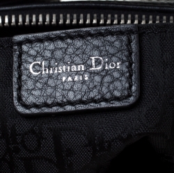 مملوكة مسبقًا حقيبة صغيرة ديور دلاية D جلد أسود