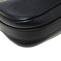 مملوكة مسبقًا حقيبة صغيرة ديور دلاية D جلد أسود