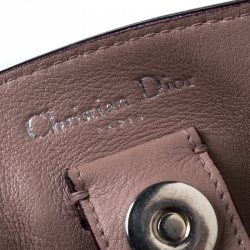 Pre Owned حقيبة يد ديور ديوريسيمو كبيرة جلد كحلية