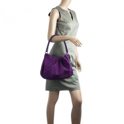 مملوكة مسبقًا Christian Dior Purple Lovely Hobo
