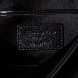 مملوكة مسبقًا Dior Black Cannage Satin Chain Clutch