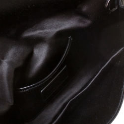 مملوكة مسبقًا Dior Black Cannage Satin Chain Clutch