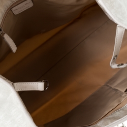 Pre Owned Dior Beige Canvas and Leather Diorissimo Tote 