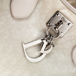 Pre Owned Dior Beige Canvas and Leather Diorissimo Tote 