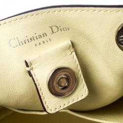 مملوكة مسبقًا Dior Blue Leather Large Diorissimo Shopper Tote