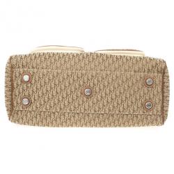 مملوكة مسبقًا Christian Dior Beige Monogram My Dior Frame Pocket Satchel
