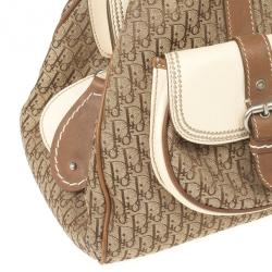 مملوكة مسبقًا Christian Dior Beige Monogram My Dior Frame Pocket Satchel