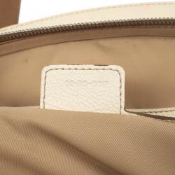 مملوكة مسبقًا Christian Dior Beige Monogram My Dior Frame Pocket Satchel