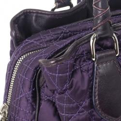 مملوكة مسبقًا Dior Quilted Satin Cannage Charming Tote
