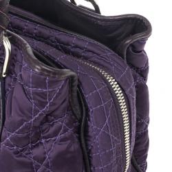 مملوكة مسبقًا Dior Quilted Satin Cannage Charming Tote