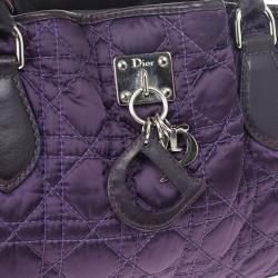 مملوكة مسبقًا Dior Quilted Satin Cannage Charming Tote