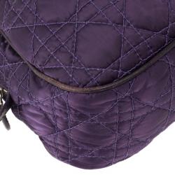 مملوكة مسبقًا Dior Quilted Satin Cannage Charming Tote