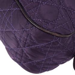 مملوكة مسبقًا Dior Quilted Satin Cannage Charming Tote