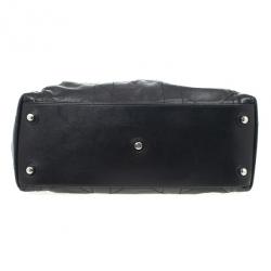 Pre Owned Christian Dior Black Cannage Leather Le Trente Bag