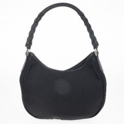 مملوكة مسبقًا Dior Black Diorissimo Canvas Lovely Hobo