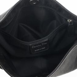 مملوكة مسبقًا Dior Black Diorissimo Canvas Lovely Hobo