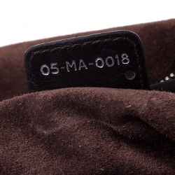 مملوكة مسبقًا Dior Brown Leopard Print Calf Hair Hobo