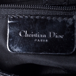 Pre Owned Dior Brown/Blue Pony Hair Saddle Bag