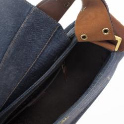 مملوكة مسبقًا Christian Dior Denim Street Chic Shoulder Bag
