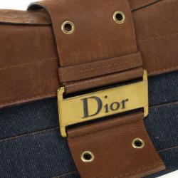 مملوكة مسبقًا Christian Dior Denim Street Chic Shoulder Bag