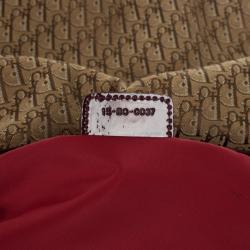 مملوكة مسبقًا Christian Dior Brown Logo Hobo