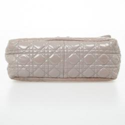 Pre Owned Christian Dior Miss Dior Medium Patent Flap Bag
