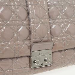 Pre Owned Christian Dior Miss Dior Medium Patent Flap Bag