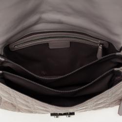 Pre Owned Christian Dior Miss Dior Medium Patent Flap Bag