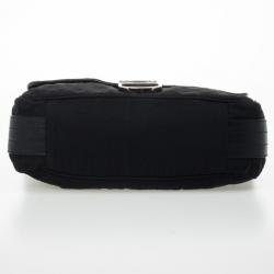 Christian Dior Black Nylon Messenger Bag
