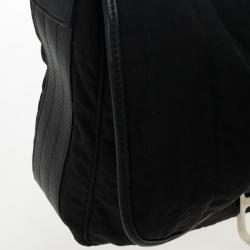 Christian Dior Black Nylon Messenger Bag