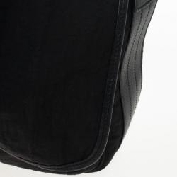 Christian Dior Black Nylon Messenger Bag
