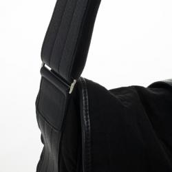 Christian Dior Black Nylon Messenger Bag