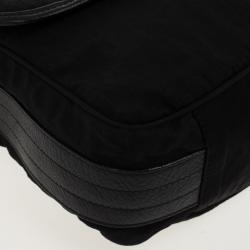 Christian Dior Black Nylon Messenger Bag