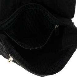 Christian Dior Black Nylon Messenger Bag