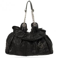Pre Owned Christian Dior Handbag Le Trente Cannage Hobo