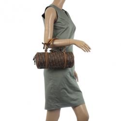 Pre Owned Dior 'Romantique' Barrel Satchel