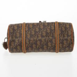 Pre Owned Dior 'Romantique' Barrel Satchel