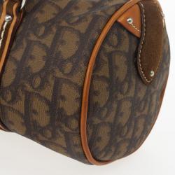 Pre Owned Dior 'Romantique' Barrel Satchel