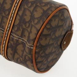 Pre Owned Dior 'Romantique' Barrel Satchel