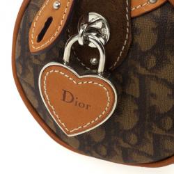 Pre Owned Dior 'Romantique' Barrel Satchel